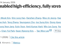 韩国首尔国立大学Tae-Woo Lee最新Nature:基于激基复合物的高效率、全拉伸OLEDs