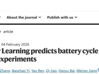 机器学习预测电池循环寿命!今日重磅Nature!